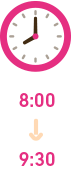8:00~9:30